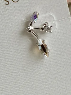 Kendra Scott Meridith Ear Climber Earrings - Silver thumbnail 3