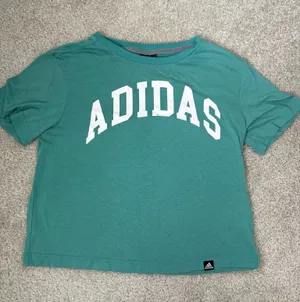 Turquoise Adidas, comfy shirt thumbnail 1