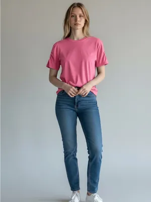 Kate Spade Pink Ruched Puff-Sleeve Short Sleeve Tee large thumbnail 7