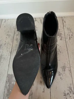Forever 21 Black Patent Boots thumbnail 7