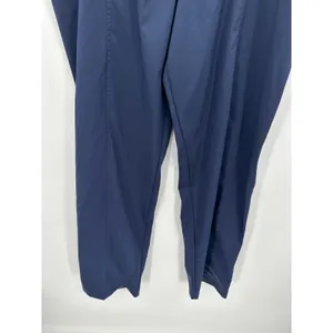 Ico Pants Adult 2XL Navy‎ Blue Cargo Scrub Pant Elastic Waistband thumbnail 3