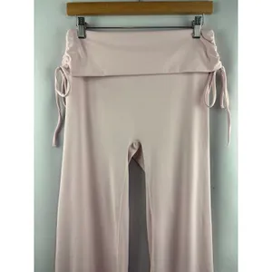 Women’s Halara Large Baby Pink Wide Leg Leggings thumbnail 2