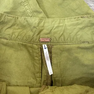Free‎ people olive green pleated pants size 0 thumbnail 3
