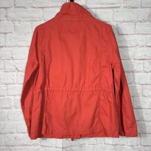 Old Navy Women's Medium Coral Lightweight Jacket thumbnail 7