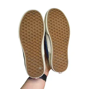 VANS Classic Slip-On Checkerboard Blue/ White Unisex Sneakers Y4.5/M4.5/W6.0‎ thumbnail 7