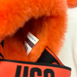 UGG Womens Fluff Yeah Slides Cali College‎ Slippers Sandal Shoe 1095119 Size 10 thumbnail 5