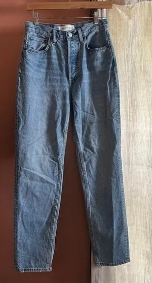 Denim Forum Aritzia The BF High Rise Loose 28L Jeans Boyfriend‎ Denim Size 25 thumbnail 1