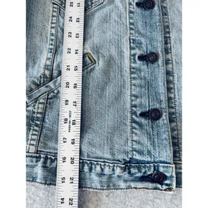 Levi's Levi Strauss Signature Women's Blue Denim Jacket Size Medium 8/10 Pockets thumbnail 7