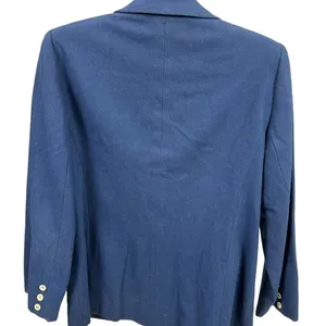 Vintage 80s Pendleton Blue Wool Blazer 100% Virgin Wool Tailored Jacket‎ USA thumbnail 7