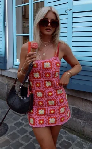 ZARA Crochet Dress thumbnail 7