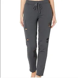 ✨Alo Yoga Distressed Grey Sz Small Sweatpants✨ thumbnail 2
