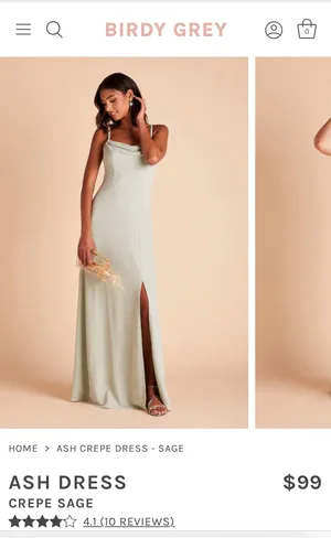 Birdy Grey Bridesmaid Dress thumbnail 3