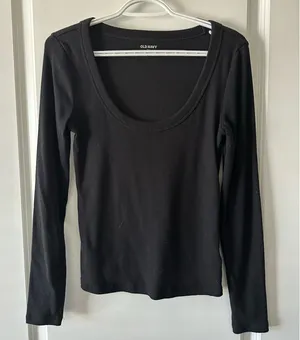 Old Navy Scoop Neck Long Sleeve thumbnail 1