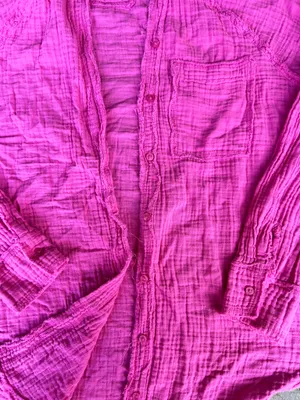 Aerie Oversized Button-Up Shirt thumbnail 3