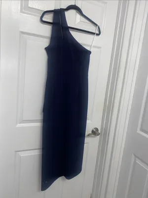 LULU'S M lulus So Flirty black One-Shoulder Cutout Asymmetrical Dress NEW B46 thumbnail 6
