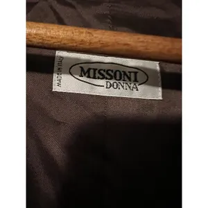 MISSONI brown Long Alpaca Mohair Women’s size 10‎ Vintage thumbnail 9