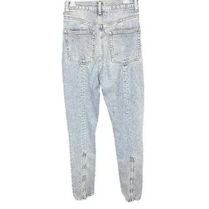 Reformation Jeans Palermo High Rise Skinny Light Wash‎ Denim Size 24 thumbnail 2