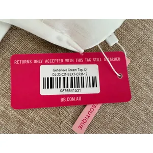 NWT Beginning Boutique White Tube Top size 8 thumbnail 6