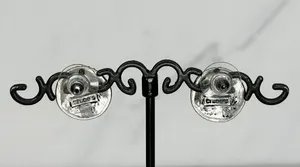 Chico's Rhinestone Studded Stud Earrings Pierced Pair thumbnail 7