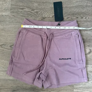 Alphalete Essential Core Short Size S Purple NWT Gym Training Athleisure Workout thumbnail 8