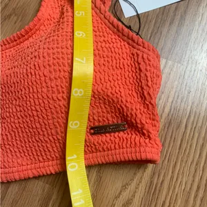 ZYIA size medium new muted peach ribbed Bikini Set orange two piece vaca travel thumbnail 11