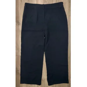 Pre-Owned Zara Straight Leg Black Dress Pants Trousers Women's Plus Size XXL thumbnail 2