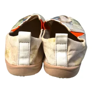Tattoo Horse Cotton Canvas Peter Rabbit Slip-On Sneakers Sz 10 42 Art to Wear thumbnail 4