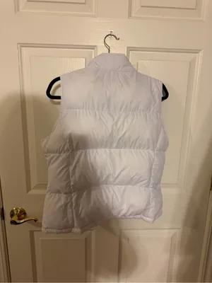Big Chill Black Puffer Vest White Size L thumbnail 2