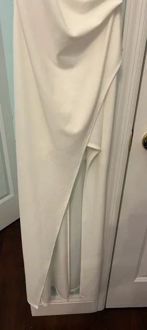 Windsor white long dress thumbnail 3