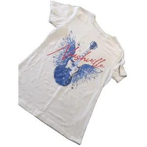 Rebellious One Juniors’ Nashville Graphic T‑Shirt Gray XS NWOT Country Music Tee thumbnail 3