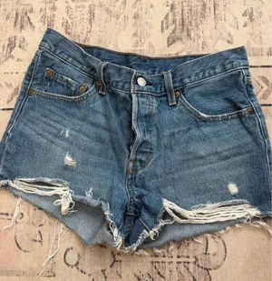 Levi shorts Blue Size 27 thumbnail 1