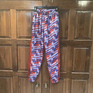Nike Womens Sportswear Icon Clash Woven All Over Print Pants‎ Size XS Jogger Y2K thumbnail 2