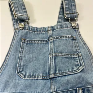 Light Blue Denim Overalls Size XS thumbnail 3