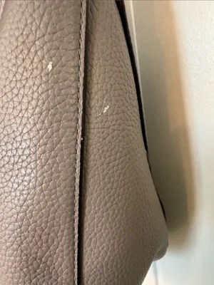 kate spade taupe pebbled leather shoulder bag thumbnail 5