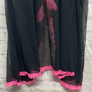 Sexy Lingerie Black w/ Pink lace Size Small thumbnail 9