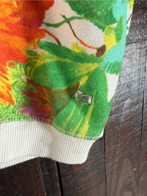 Juicy Couture Women’s Tropical Print Sporty Tee - 'Juicy 74' thumbnail 4