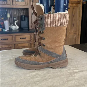 Bearpaw Serena Suede Winter‎ Lace Up Boot thumbnail 3
