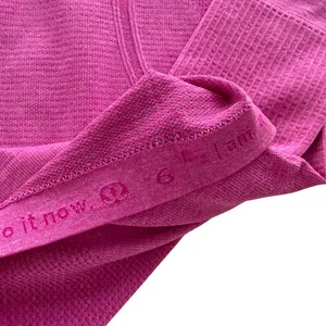 Lululemon Swiftly Tech Long Sleeve Crew 6 ORIGINAL Fit Heathered Raspberry Pink thumbnail 4