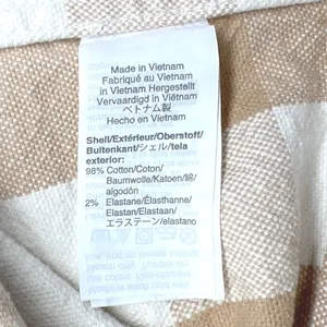 Madewell Earthen Sand Tan Gingham Emmett Shorts Womens‎ 31 Button Front EUC thumbnail 7