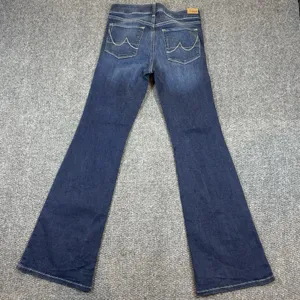 Ariat Jeans Womens 27R Blue Flare Perfect Rise Stretch Denim Dark Wash thumbnail 3