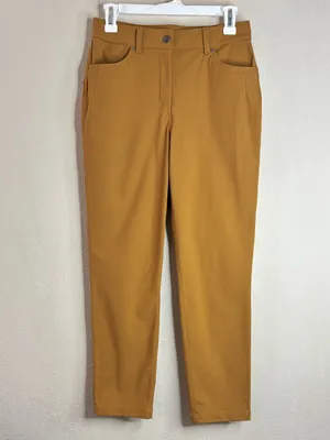 Lululemon City Sleek 5 Pocket 7/8 high rise Pant Spiced Bronze W5CZIS thumbnail 2