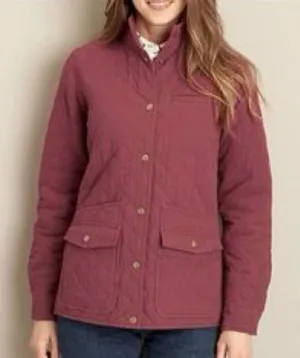 Duluth Trading Co.‎ Women's Cortland Quilted Jacket Fisherman Core C49 thumbnail 1