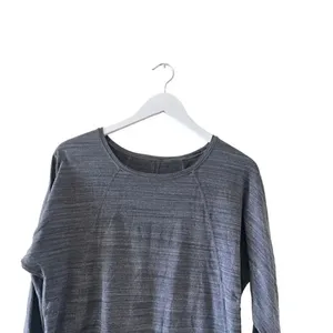 Lululemon Charcoal Gray Black Swiftly Long Sleeve Athletic Run Train Yoga Women’ thumbnail 6