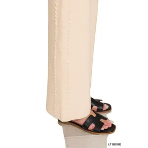 Zenana Viscose Round Neck Top &‎ Pants Set - Large thumbnail 12