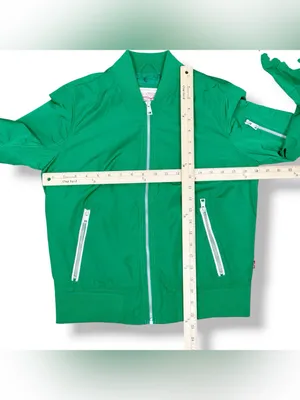 Levi’s Melanie Lightweight Bomber Flight Jacket Green Small Streetwear Blokecore thumbnail 12