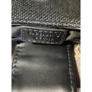 Urban Outfitters‎ Black Shoulder Baguette Small Handbag Silver Buckle thumbnail 4