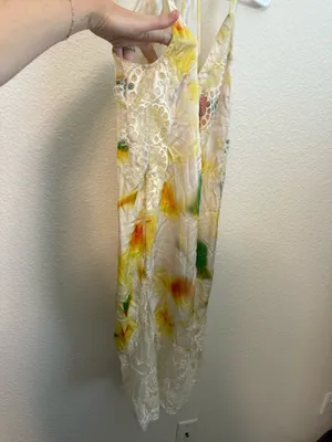 Anthropologie LyreBird Silky Midi Slip Dress thumbnail 7