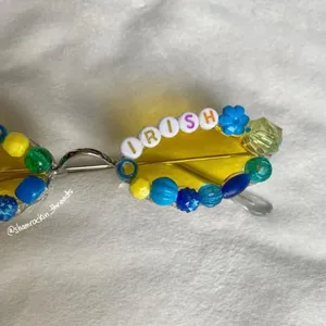 Notre Dame beaded sunglasses Gameday accessory thumbnail 2