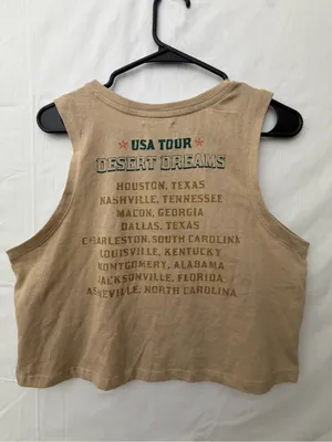 Recycle Threads Desert Dreams Country Music Festival Crop Tank L. NWOT(A724) thumbnail 8