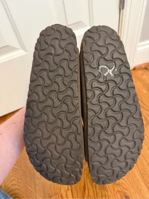 BIRKENSTOCK Arizona Brown Leather Two Strap Sandals Size 39 thumbnail 4